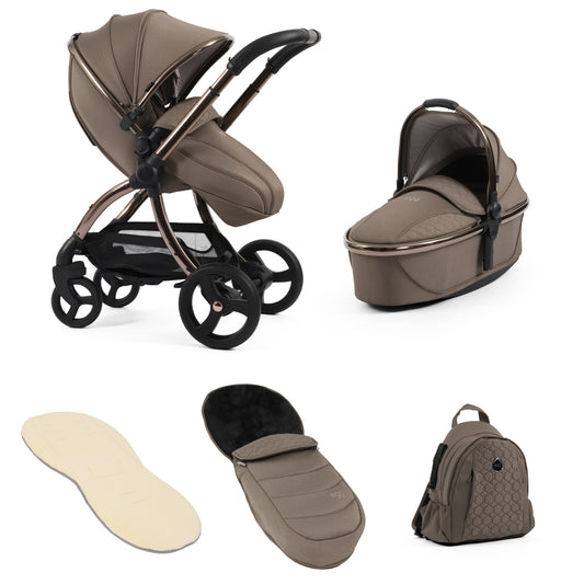 egg 3 Pushchair Bundle - 5 Piece Bundle - Mink
