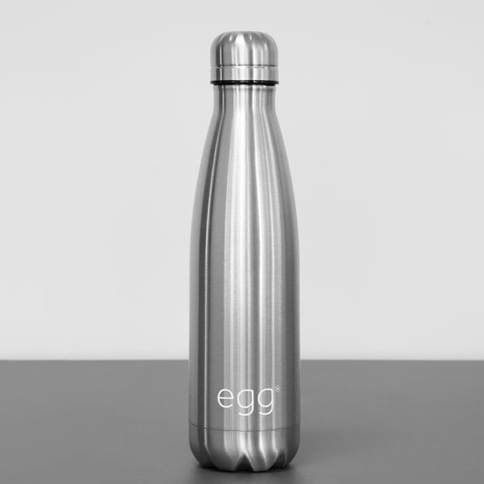 egg® Stroller Bottle in Brushed Steel