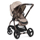 egg3® Stroller & Carry Cot in Houndstooth Almond Bundle