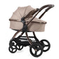 egg3® Stroller & Carry Cot in Houndstooth Almond Bundle