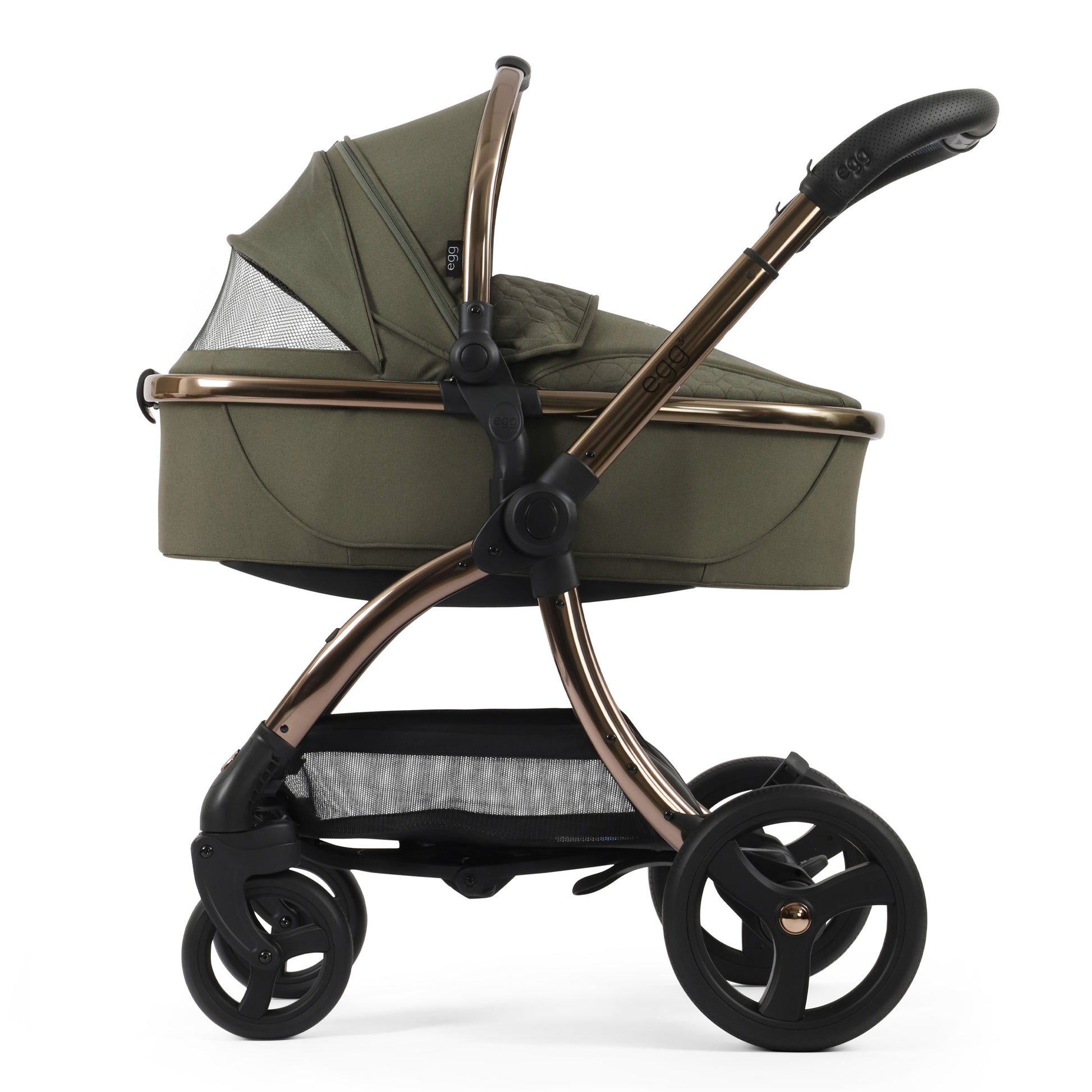 egg3® Carry Cot in Hunter Green