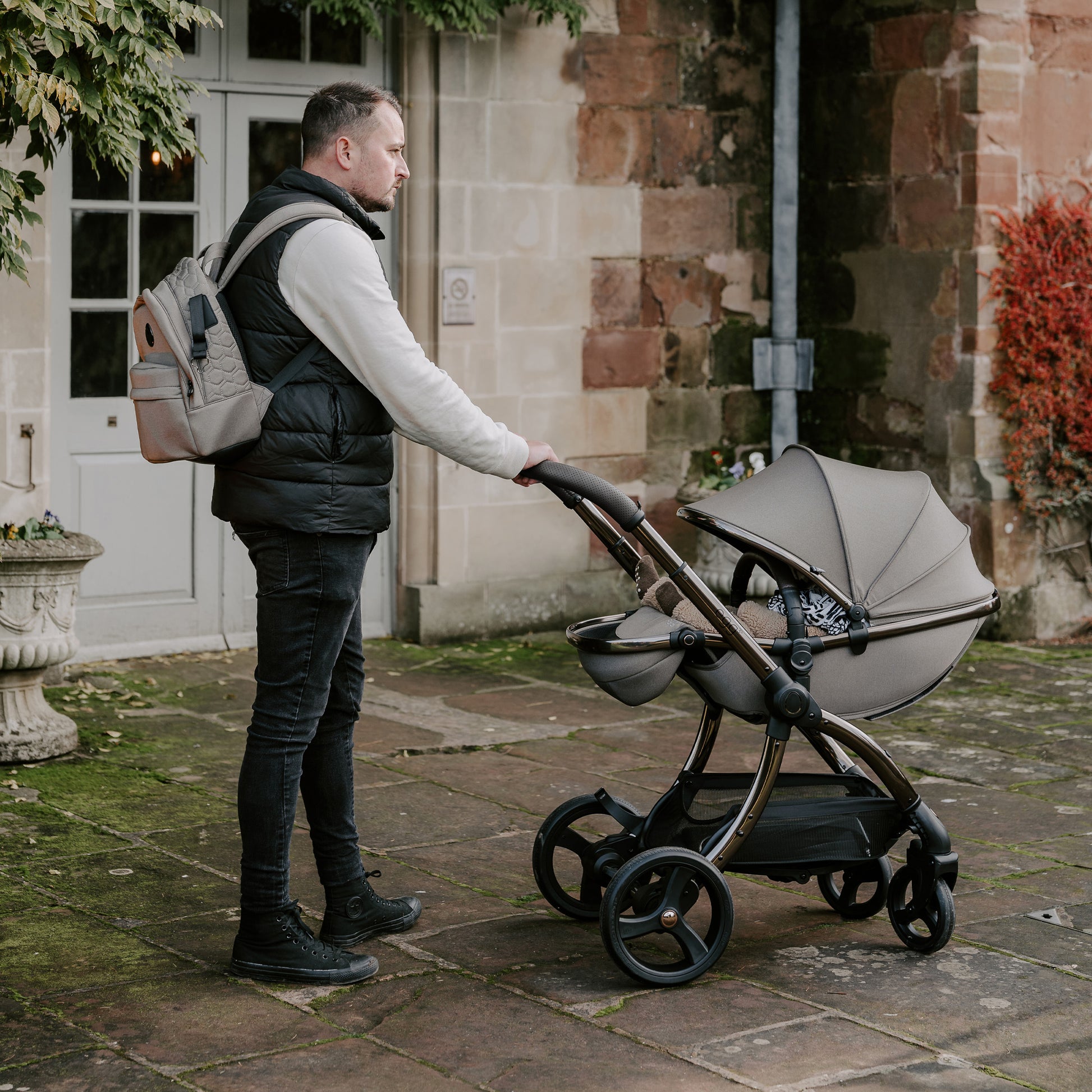 egg3® Stroller in Mink