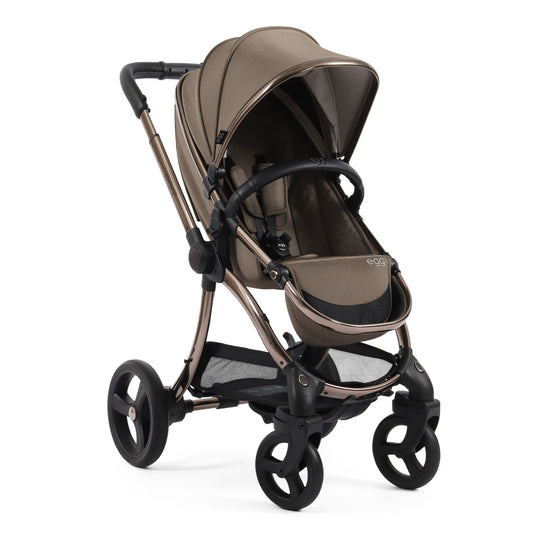 egg3® Stroller & Carry Cot in Mink Bundle