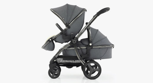 egg2® Tandem Seat in Feather – egg Strollers - Main Image