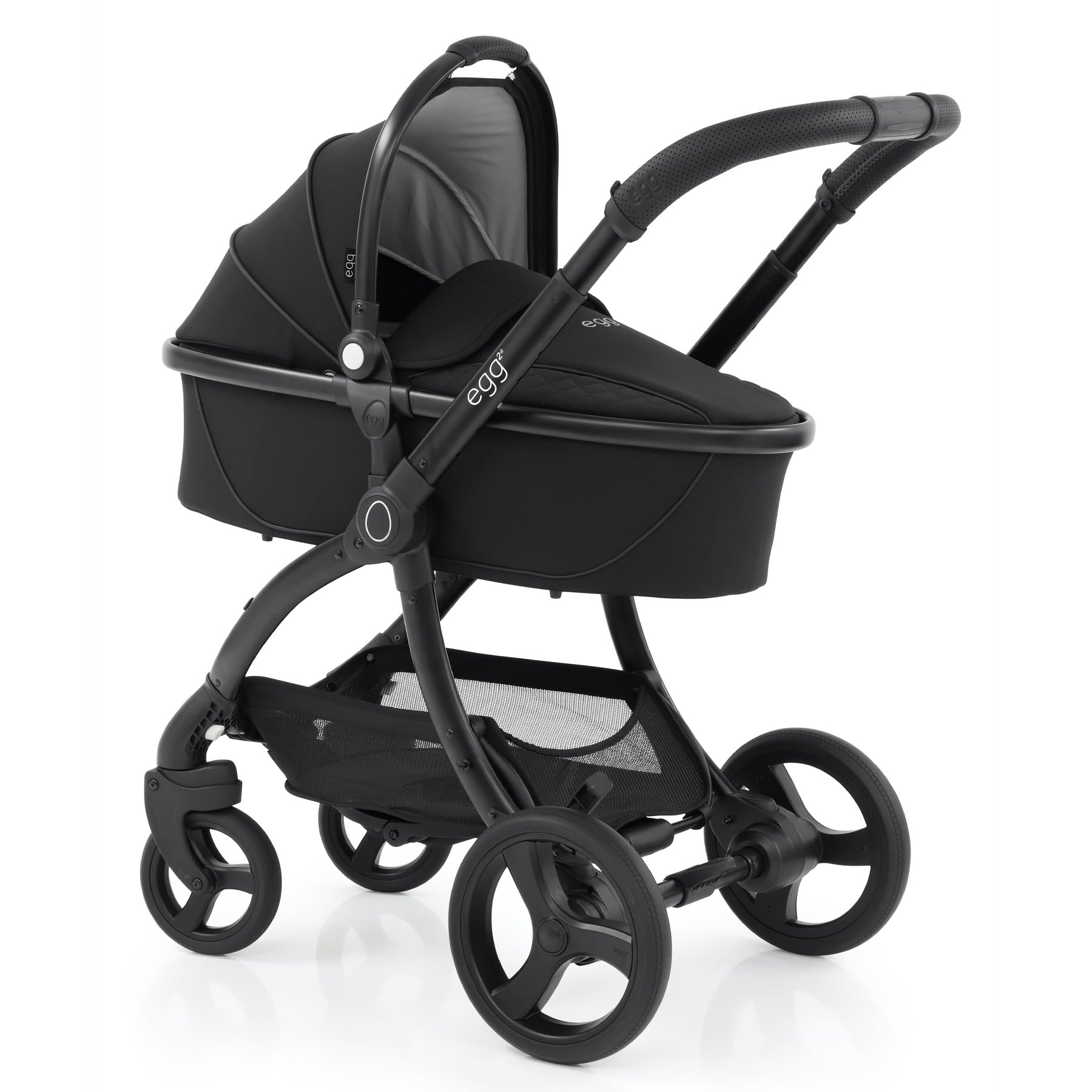 egg2® Carry Cot in Just Black