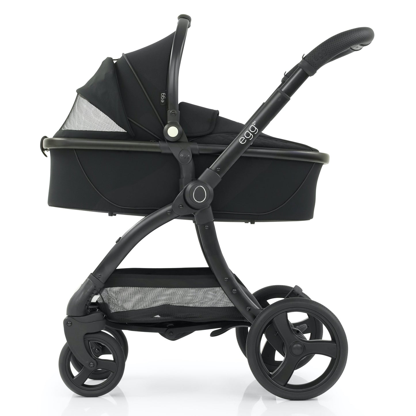 egg2® Carry Cot in Just Black