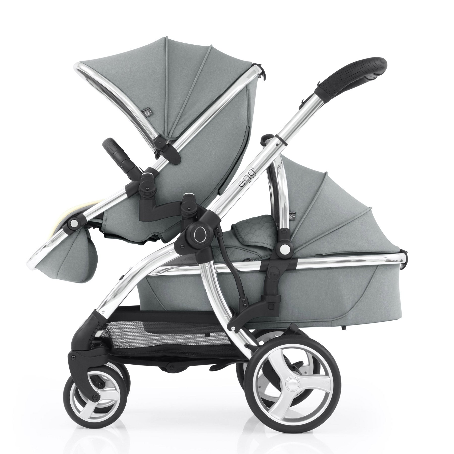 egg2® Carry Cot in Monument Grey